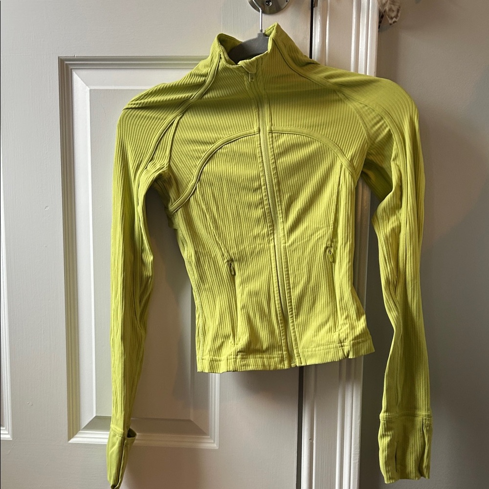Women’s Lime Green Zip-Front Active Jacket lululemon